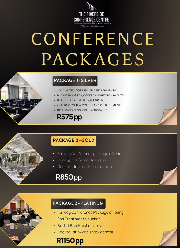 riverside confernce centre specials